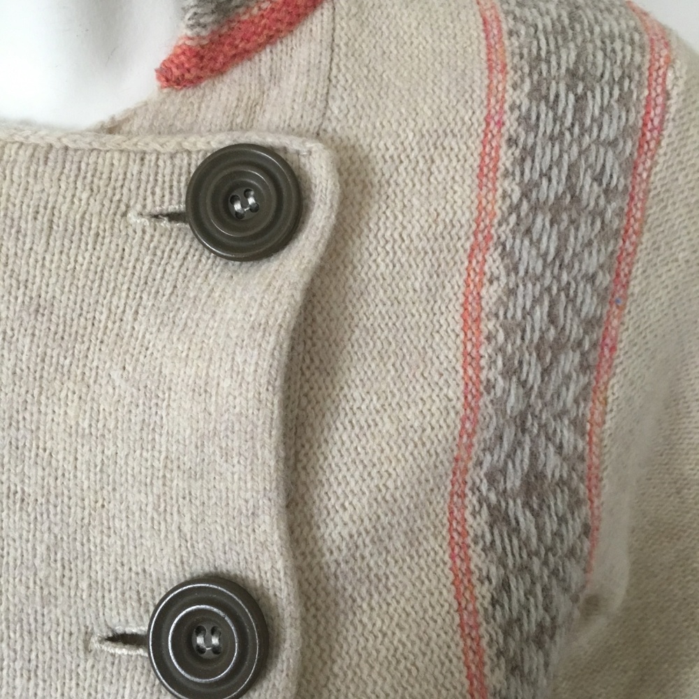 FREE PEOPLE Cardigan Sweater 3/4 Sleeves - Picture 2 of 6